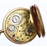 Złoty damski zegarek kieszonkowy, XIX wiek