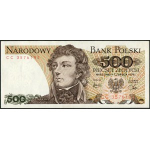 500 zloty 1979 - CC -.