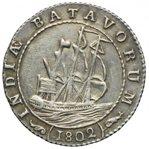 Niederlande, Niederländisch-Ostindien, 1/2 Gulden 1802