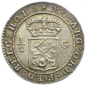 Niderlandy, Holenderskie Indie Wschodnie, 1/2 guldena 1802