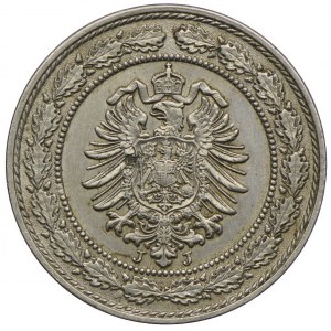 Deutschland, 20 fenig 1888 J, Hamburg