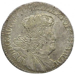 August III, 8 Grosze (zwei Zloty) 1753 EG, Leipzig