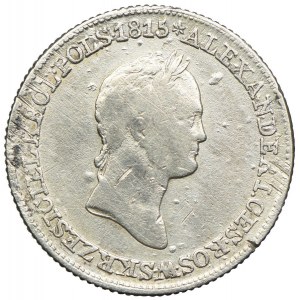 Kongress Königreich, Mikolaj l, 1 Zloty 1830 FH, Warschau, Punkt nach ZŁ- und POL-