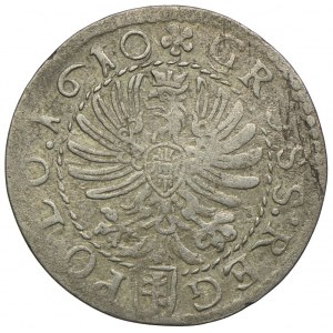 Sigismund III. Wasa, Kronenpfennig 1610, Krakau