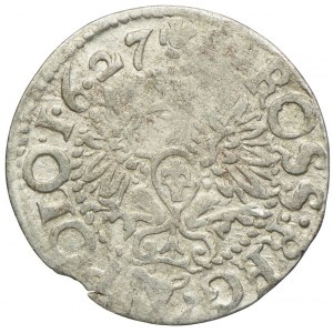 Zygmunt III Waza, grosz koronny 1627 - 1•6•27, Bydgoszcz