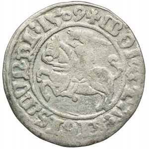 Sigismund I. der Alte, halber Pfennig 1509, Vilnius