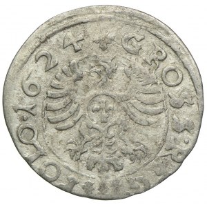 Sigismund III. Wasa, Kronenpfennig 1624, Krakau