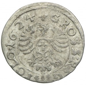 Sigismund III Vasa, crown penny 1624, Cracow