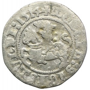 Sigismund I. der Alte, halber Pfennig 1514, Vilnius