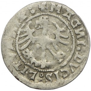 Sigismund I. der Alte, halber Pfennig 1519, Vilnius