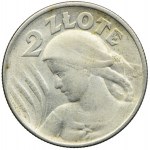 2 złote 1924 Filadelfia, odwrotka