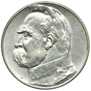 5 złotych 1938 Warszawa, Józef Piłsudski