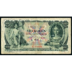 Czechosłowacja, 100 koron 1931 - G -
