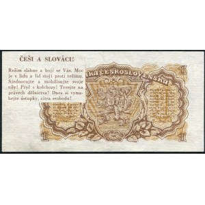 Czechosłowacja, 1 korona 1953 (głodowa)