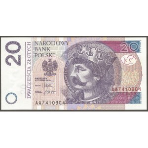 20 złotych 2012 - AA -