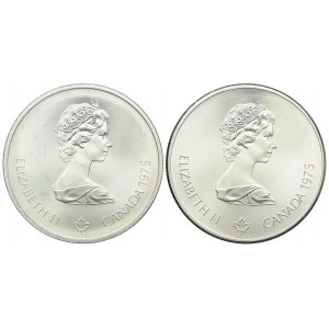 Kanada, 10 dolarów 1975 Olimpiada Montreal (2szt.)