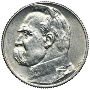 5 złotych 1934, Józef Piłsudski, Orzeł Strzelecki
