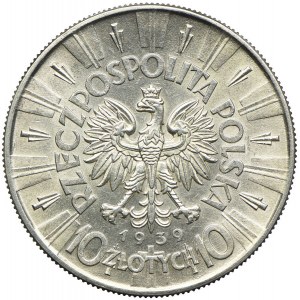 10 Gold 1939, Józef Piłsudski