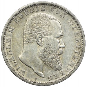 Niemcy, Witembergia, Wilhelm II, 5 marek 1902 F, Stuttgart