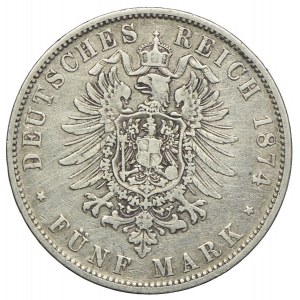 Niemcy, Witembergia, Karol, 5 marek 1874 F, Stutgart