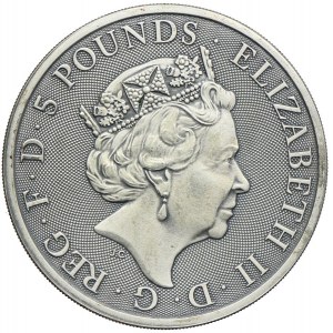 Wielka Brytania, 5 funtów 2020, (2 uncje)