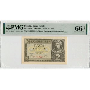 2 gold 1936 - EY - PMG 66 EPQ