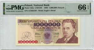 1.000.000 złotych 1993 - A - PMG 66 EPQ