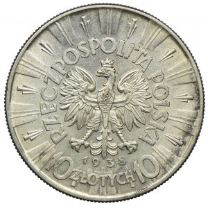 10 gold 1938, Józef Piłsudski