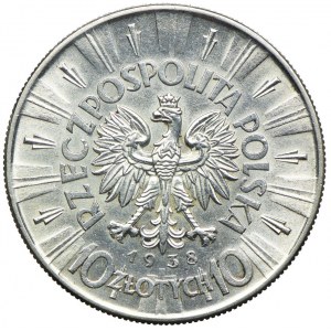 10 złotych 1938, Józef Piłsudski
