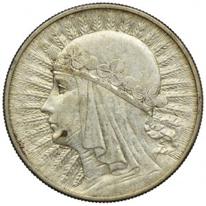 10 gold 1932 unmarked, London, Head of a Woman