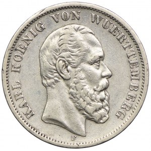 Niemcy, Witembergia, Karol, 5 marek 1876 F, Stuttgart