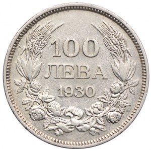 Bułgaria, Borys III, 100 lewa 1930