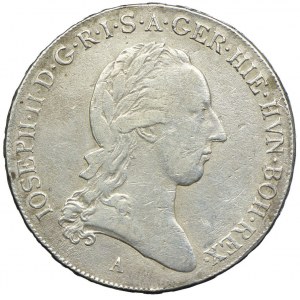 Austria, Niderlandy, Józef II, 1/2 talara 1788 A, Wiedeń