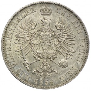 Niemcy, Prusy, Fryderyk Wilhelm IV, talar 1859 A, Berlin