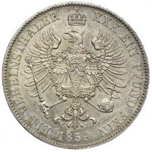 Germany, Prussia, Frederick William IV, thaler 1859 A, Berlin