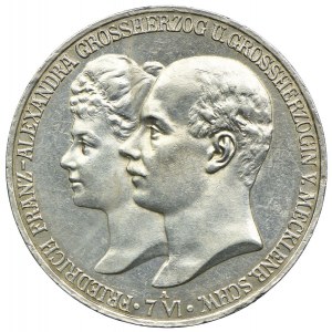 Niemcy, Meklenburgia-Szwerin, Fryderyk Franciszek IV, 5 marek 1904 A, Berlin