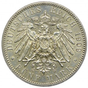 Niemcy, Saksonia, Fryderyk August III, 5 marek 1909, Muldenhütten