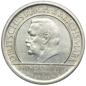Niemcy, Republika Weimarska, 5 marek 1929 F, Stuttgart