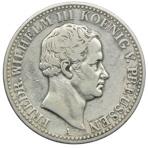 Germany, Prussia, Frederick William III, mining thaler 1839 A, Berlin