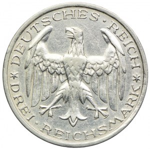 Niemcy, Republika Weimarska, 3 marki 1927 A, Berlin