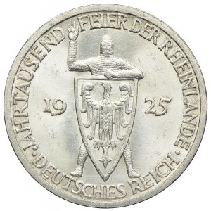 Germany, Weimar Republic, 3 marks 1925 A, Berlin