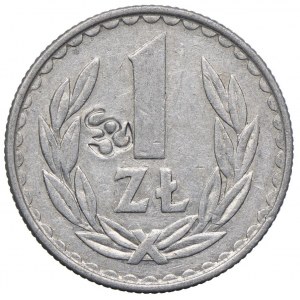 1 złoty 1983, ze znakiem Polski Walczącej
