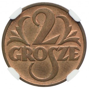 2 pennies 1938, NGC MS64RB
