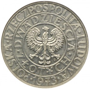 20 złotych 1973, PRÓBA, NGC MS65