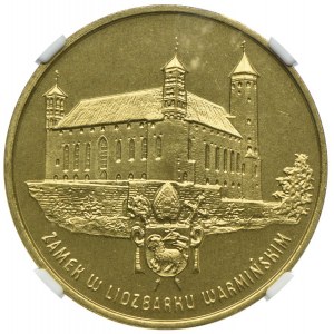 2 złote 1996, Zamek w Lidzbarku Warmińskim, NGC MS66