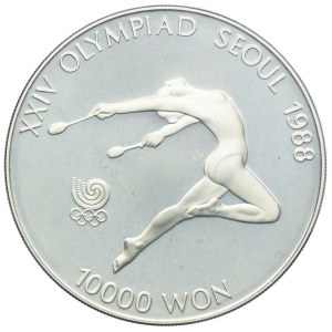 South Korea, 10000 won 1988, Seoul Olympics