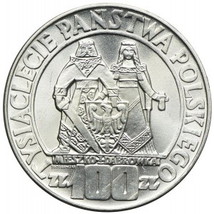 100 Zloty 1966, Mieszko und Dąbrówka