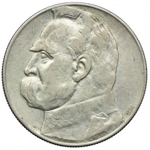 10 Zloty 1934, Józef Piłsudski - Schießadler