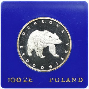 100 złotych 1983, Niedźwiedź