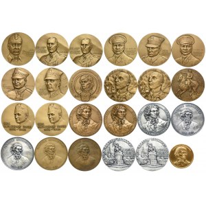 Set of medals, (24 pcs.)